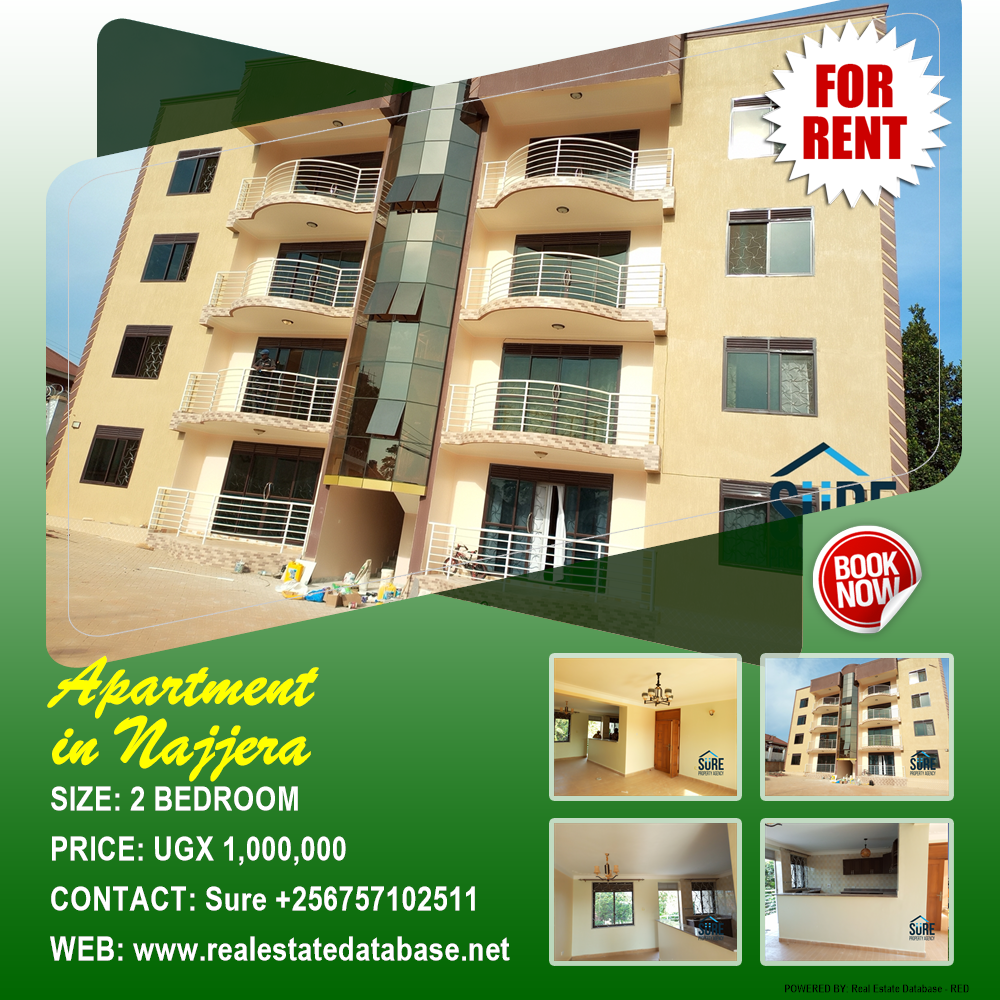 2 bedroom Apartment  for rent in Najjera Wakiso Uganda, code: 138628