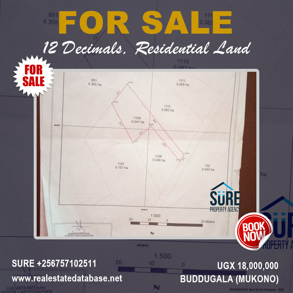 Residential Land  for sale in Buddugala Mukono Uganda, code: 138858