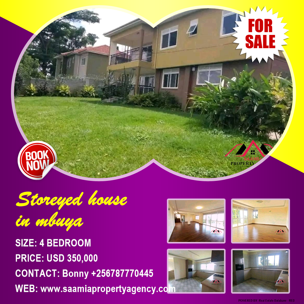 4 bedroom Storeyed house  for sale in Mbuya Kampala Uganda, code: 139247
