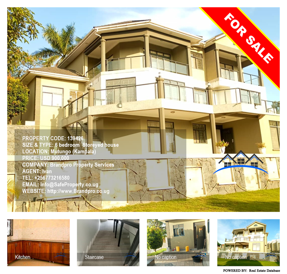 6 bedroom Storeyed house  for sale in Mutungo Kampala Uganda, code: 139426
