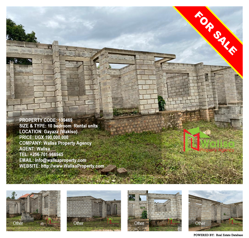 10 bedroom Rental units  for sale in Gayaza Wakiso Uganda, code: 139469