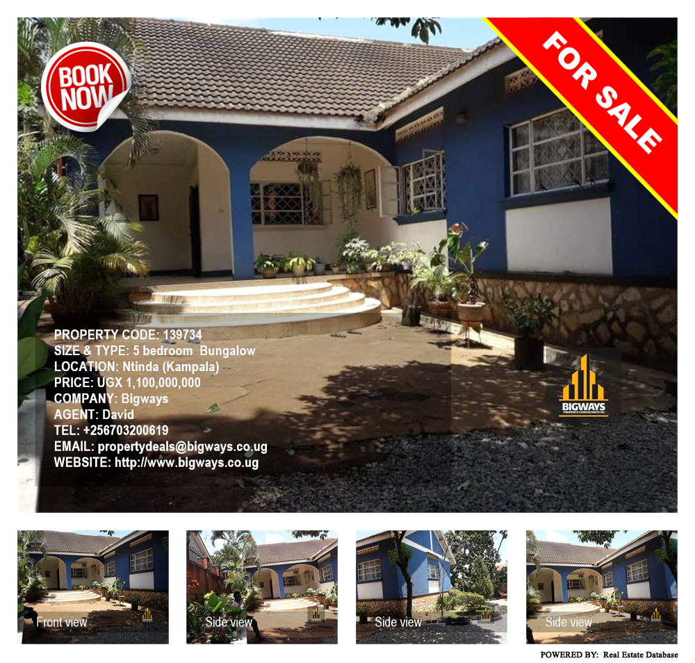 5 bedroom Bungalow  for sale in Ntinda Kampala Uganda, code: 139734