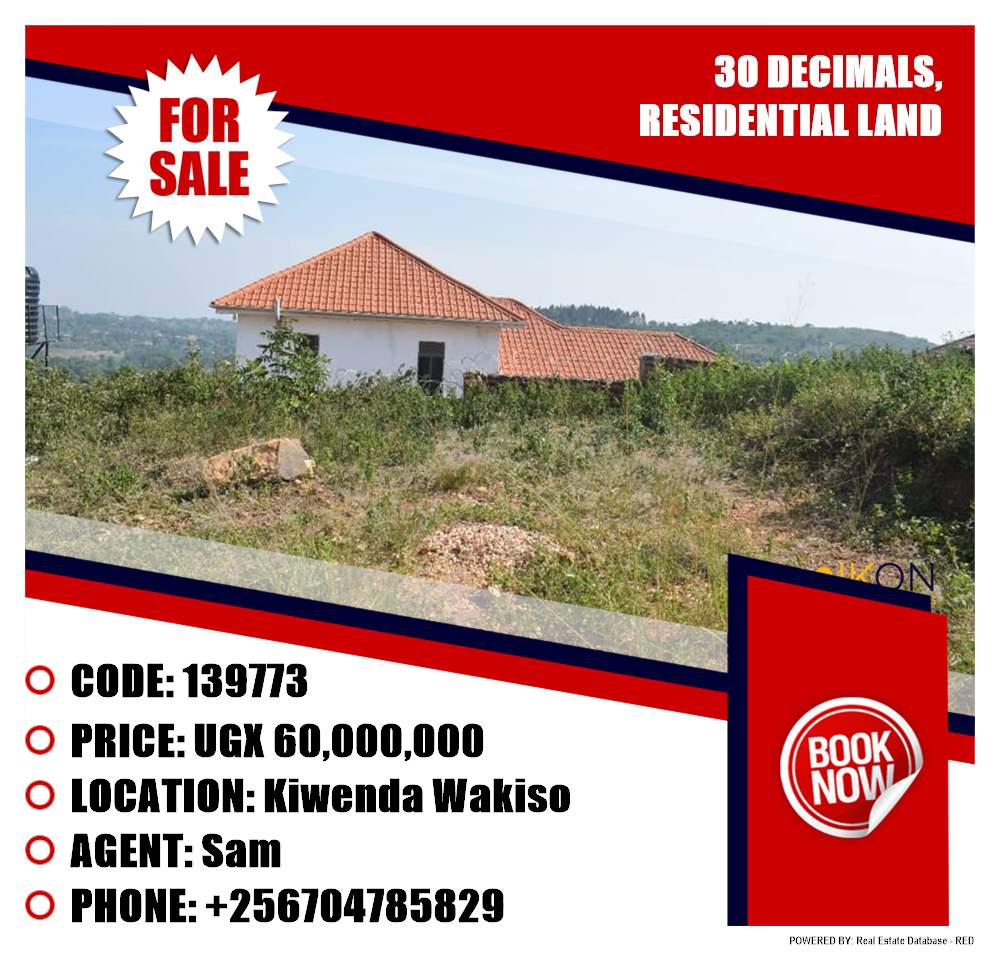 Residential Land  for sale in Kiwenda Wakiso Uganda, code: 139773