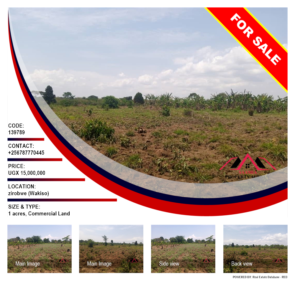 Commercial Land  for sale in Ziloobwe Wakiso Uganda, code: 139789