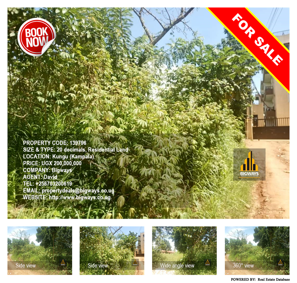 Residential Land  for sale in Kungu Kampala Uganda, code: 139796