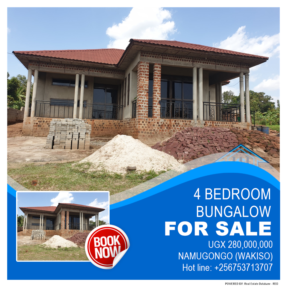 4 bedroom Bungalow  for sale in Namugongo Wakiso Uganda, code: 139868