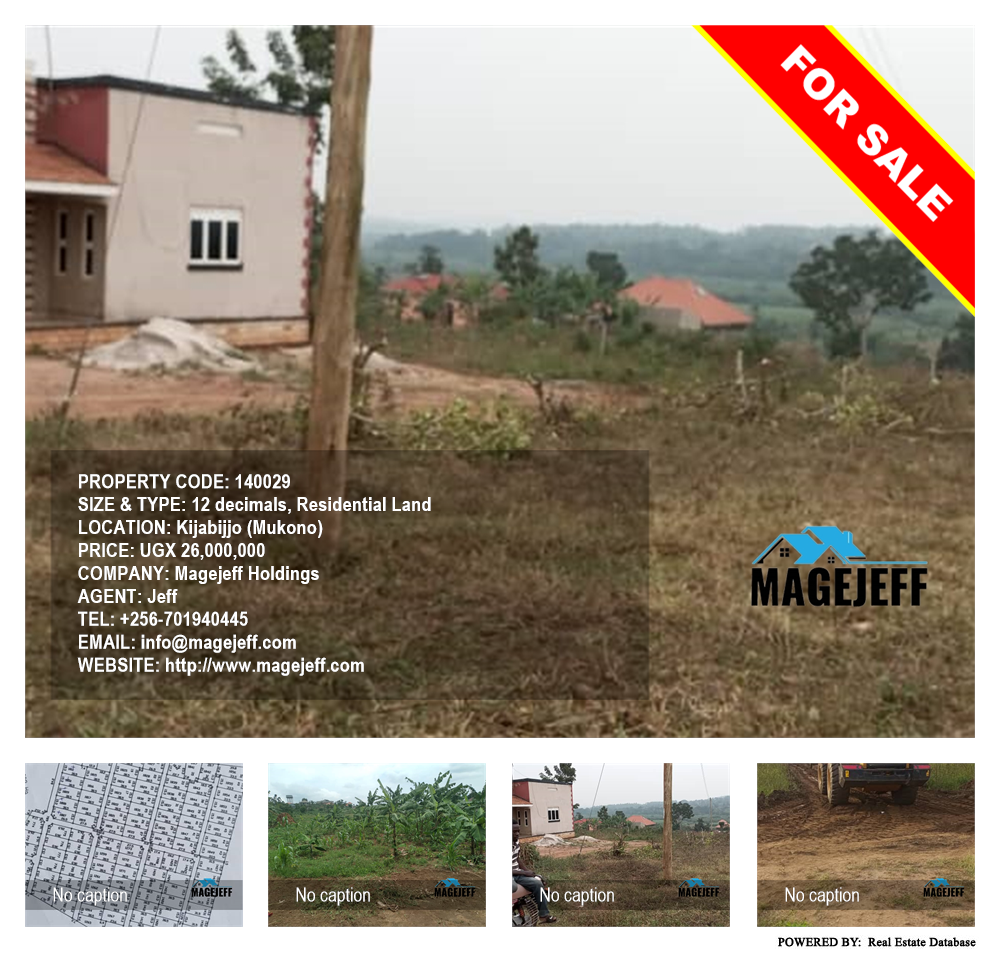 Residential Land  for sale in Kijabijjo Mukono Uganda, code: 140029