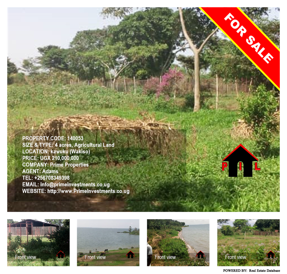 Agricultural Land  for sale in Kawuku Wakiso Uganda, code: 140053
