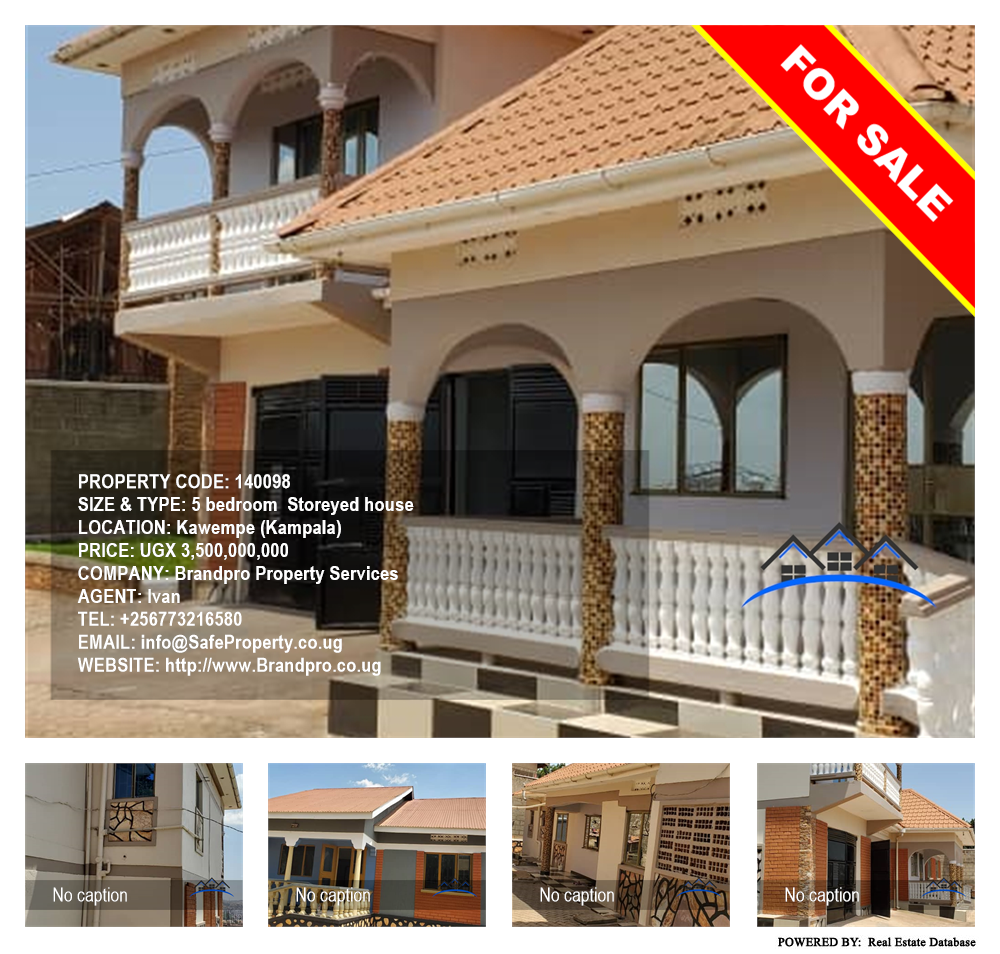 5 bedroom Storeyed house  for sale in Kawempe Kampala Uganda, code: 140098