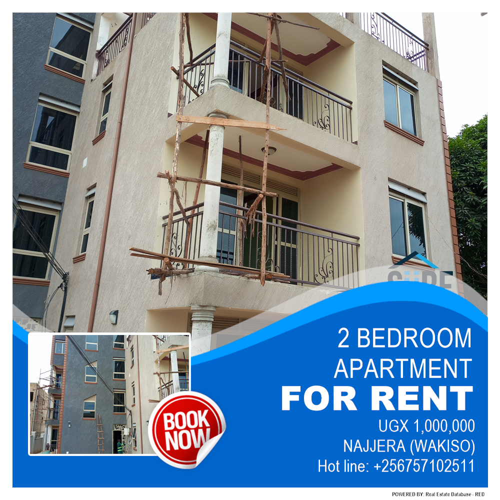 2 bedroom Apartment  for rent in Najjera Wakiso Uganda, code: 140212