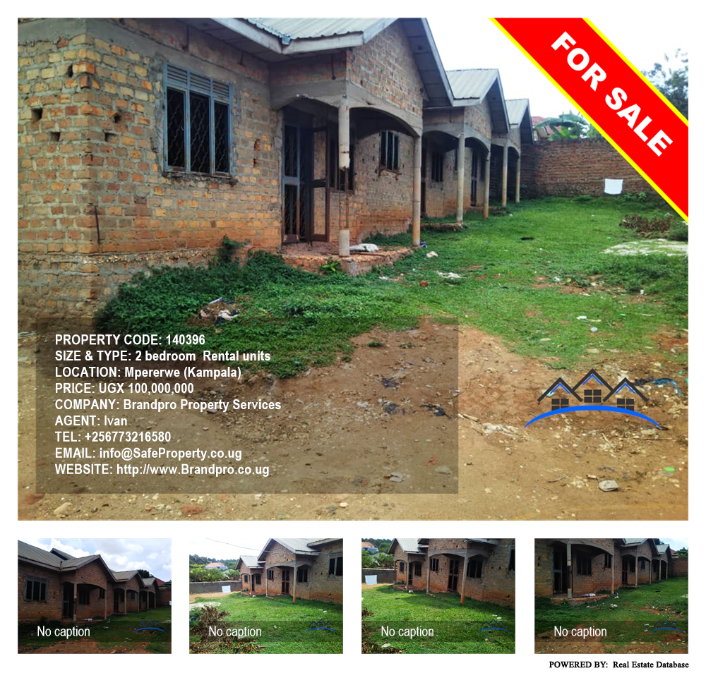 2 bedroom Rental units  for sale in Mpererwe Kampala Uganda, code: 140396
