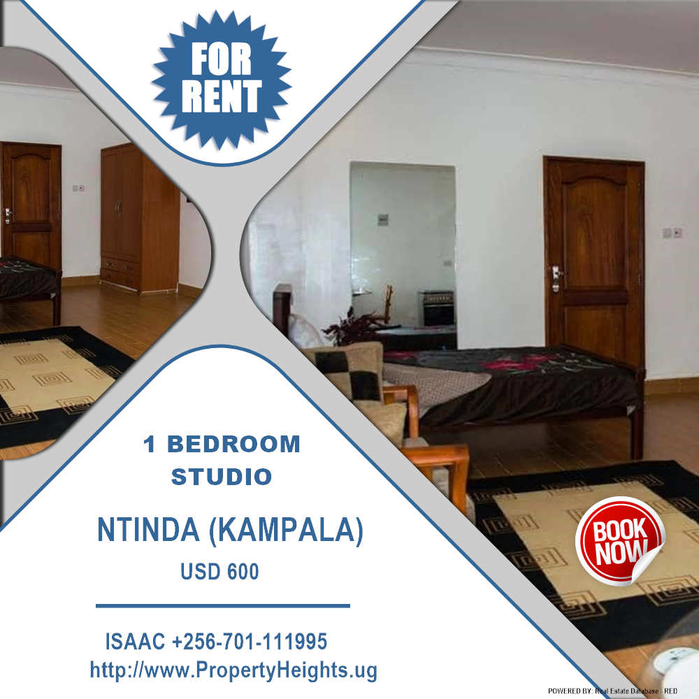 1 bedroom Studio  for rent in Ntinda Kampala Uganda, code: 140674