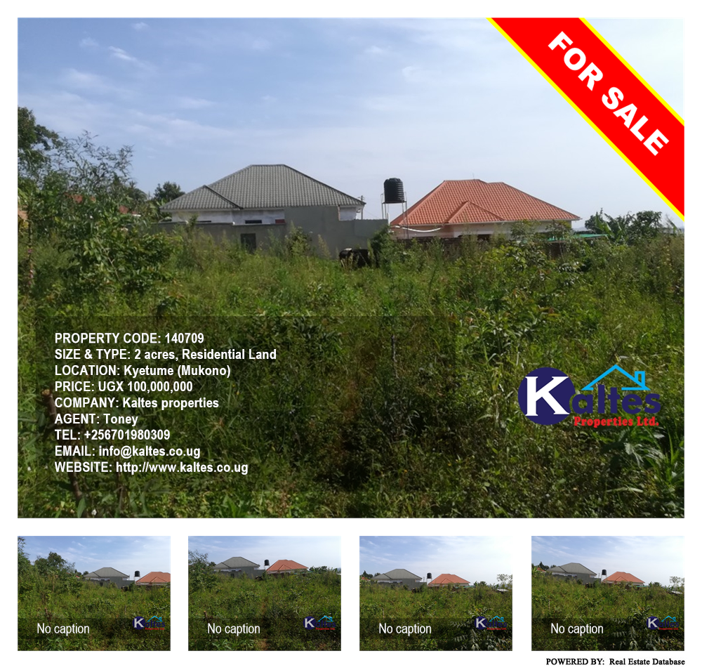 Residential Land  for sale in Kyetume Mukono Uganda, code: 140709