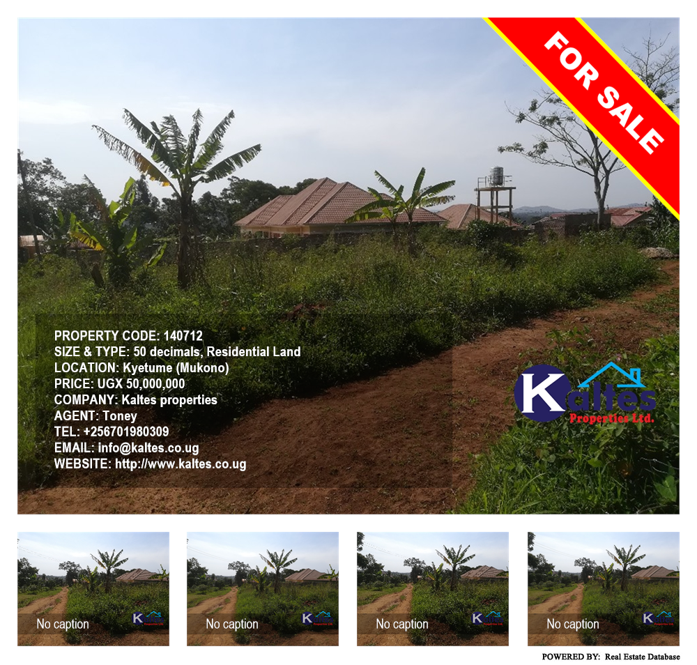 Residential Land  for sale in Kyetume Mukono Uganda, code: 140712