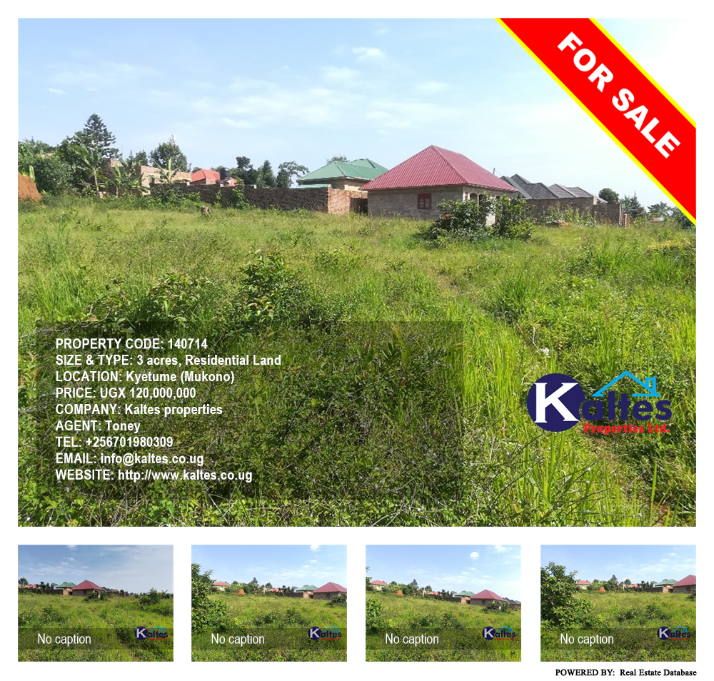 Residential Land  for sale in Kyetume Mukono Uganda, code: 140714