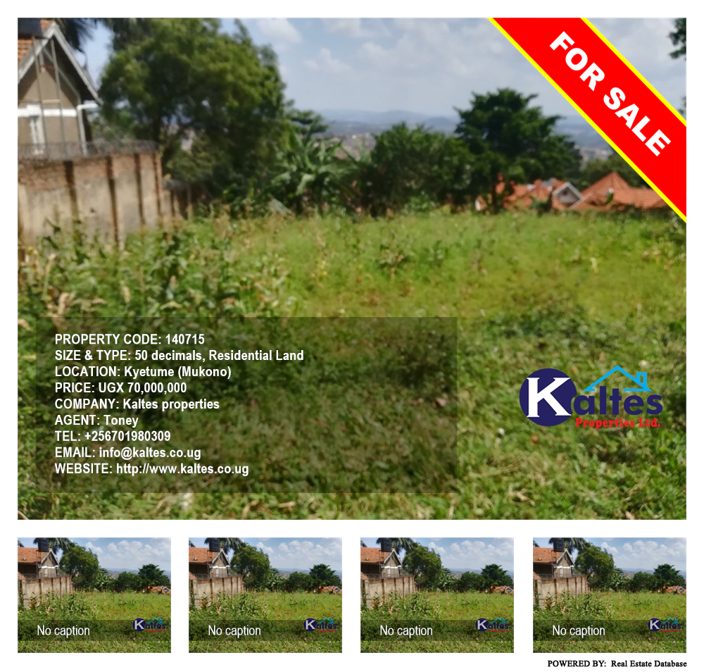 Residential Land  for sale in Kyetume Mukono Uganda, code: 140715