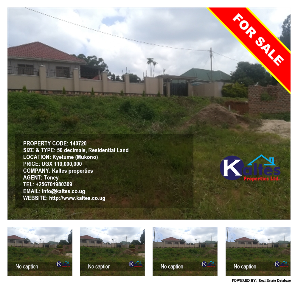 Residential Land  for sale in Kyetume Mukono Uganda, code: 140720