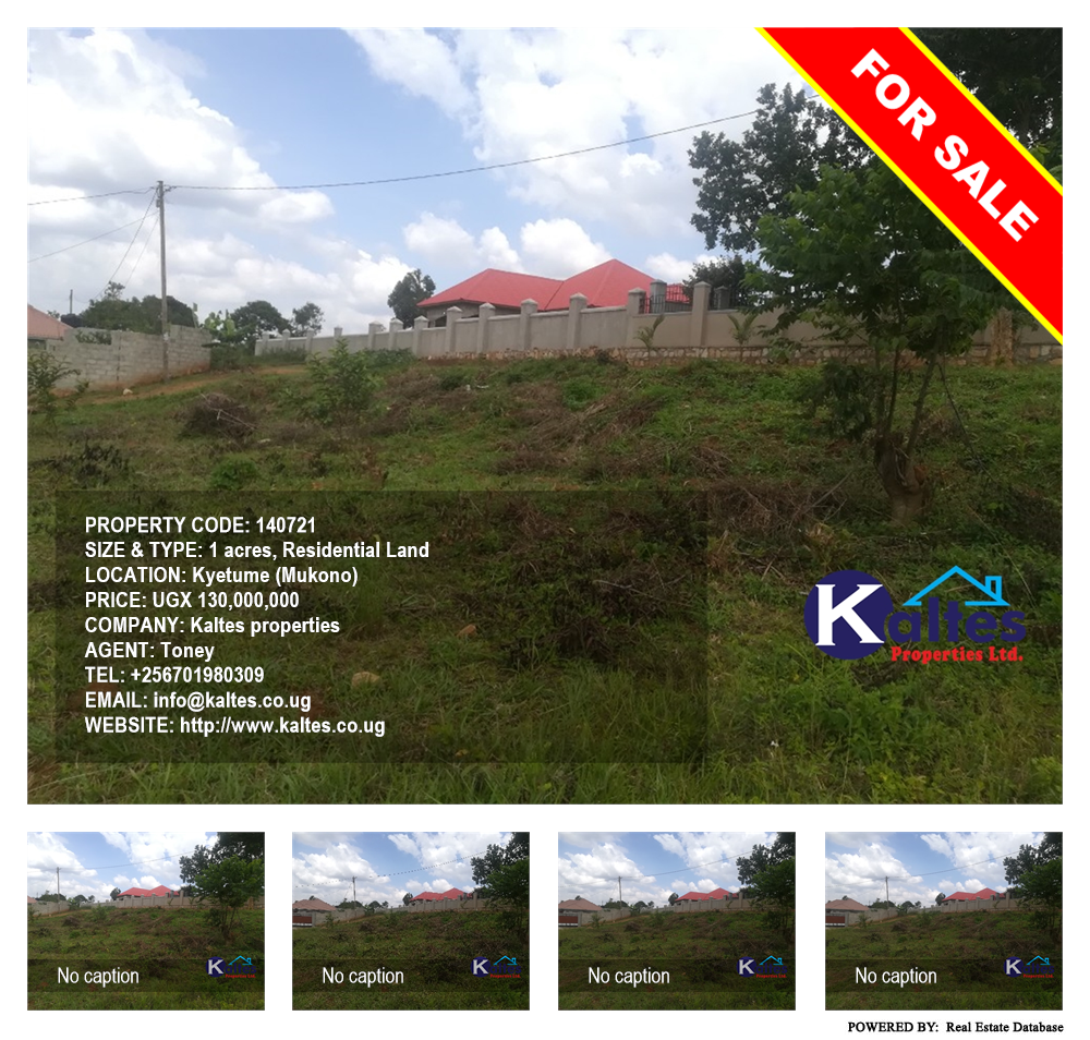 Residential Land  for sale in Kyetume Mukono Uganda, code: 140721