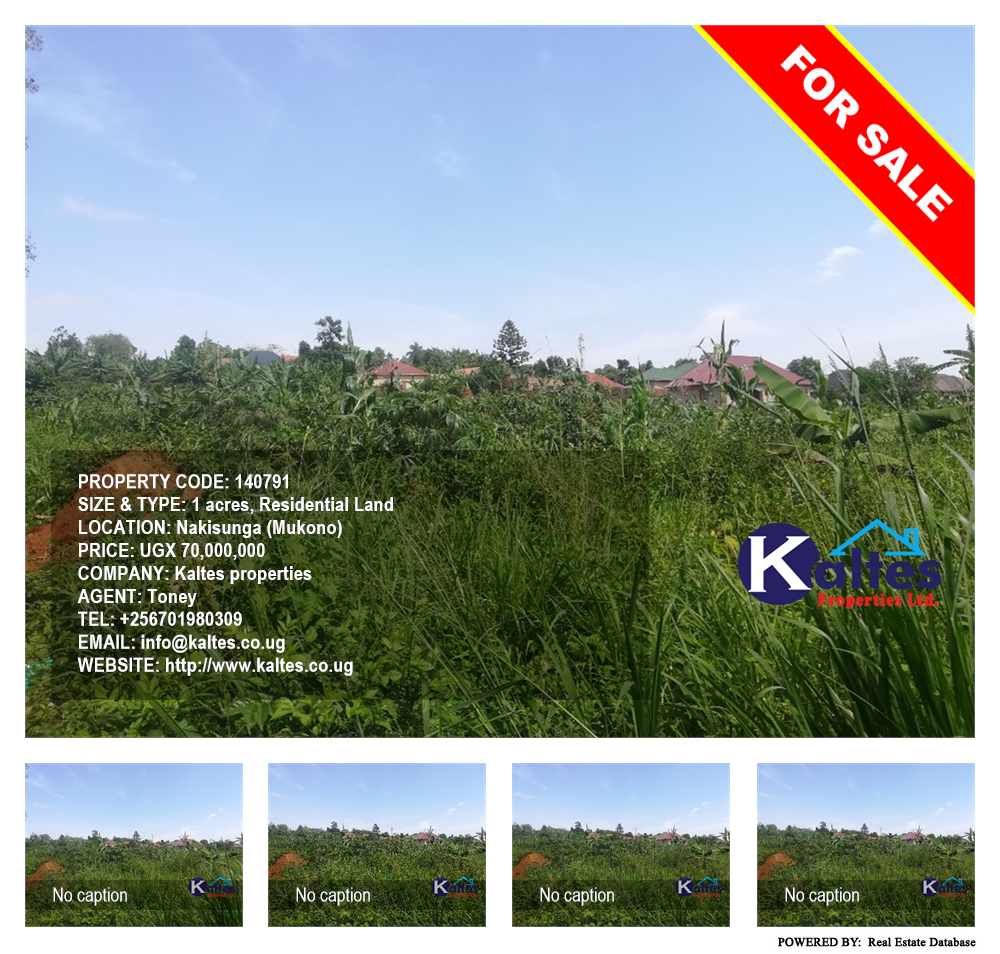 Residential Land  for sale in Nakisunga Mukono Uganda, code: 140791