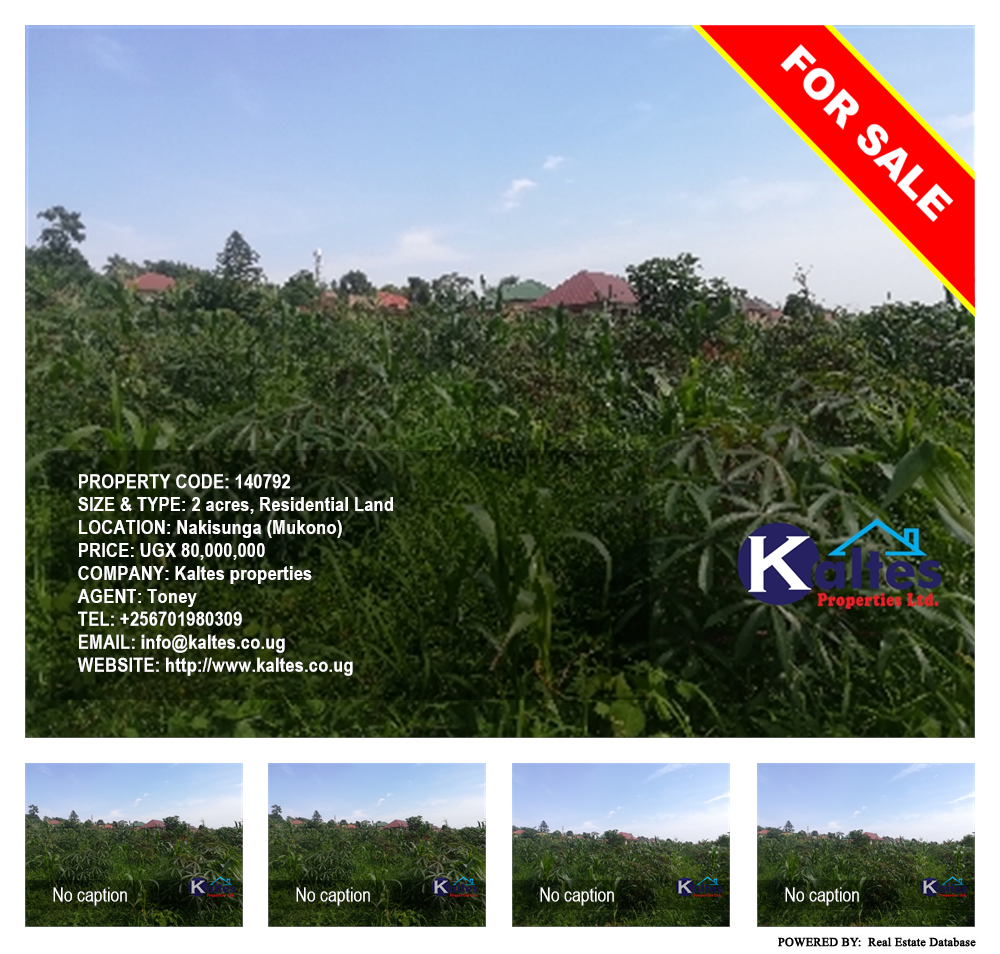 Residential Land  for sale in Nakisunga Mukono Uganda, code: 140792