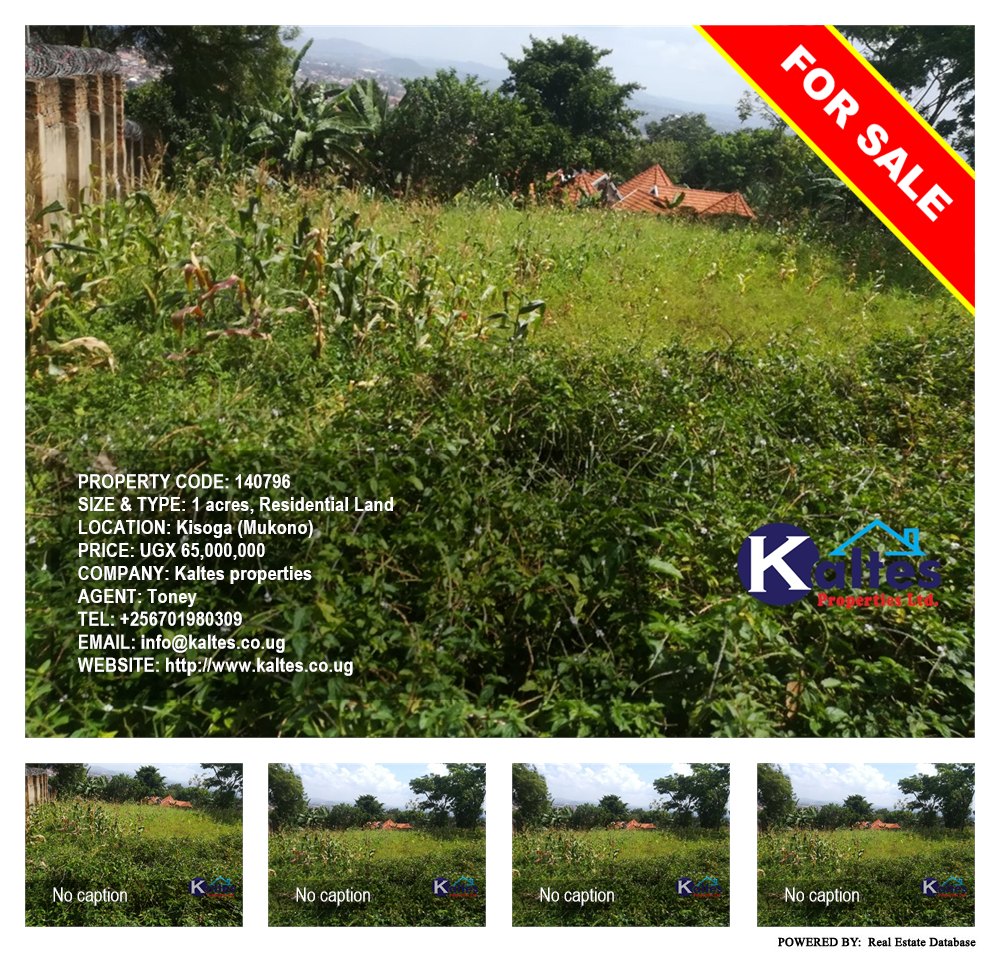 Residential Land  for sale in Kisoga Mukono Uganda, code: 140796