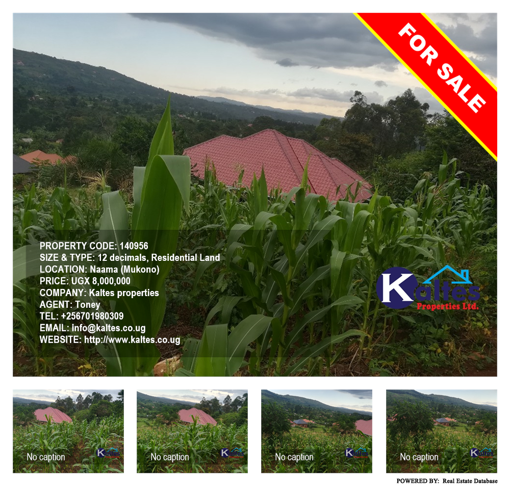 Residential Land  for sale in Naama Mukono Uganda, code: 140956