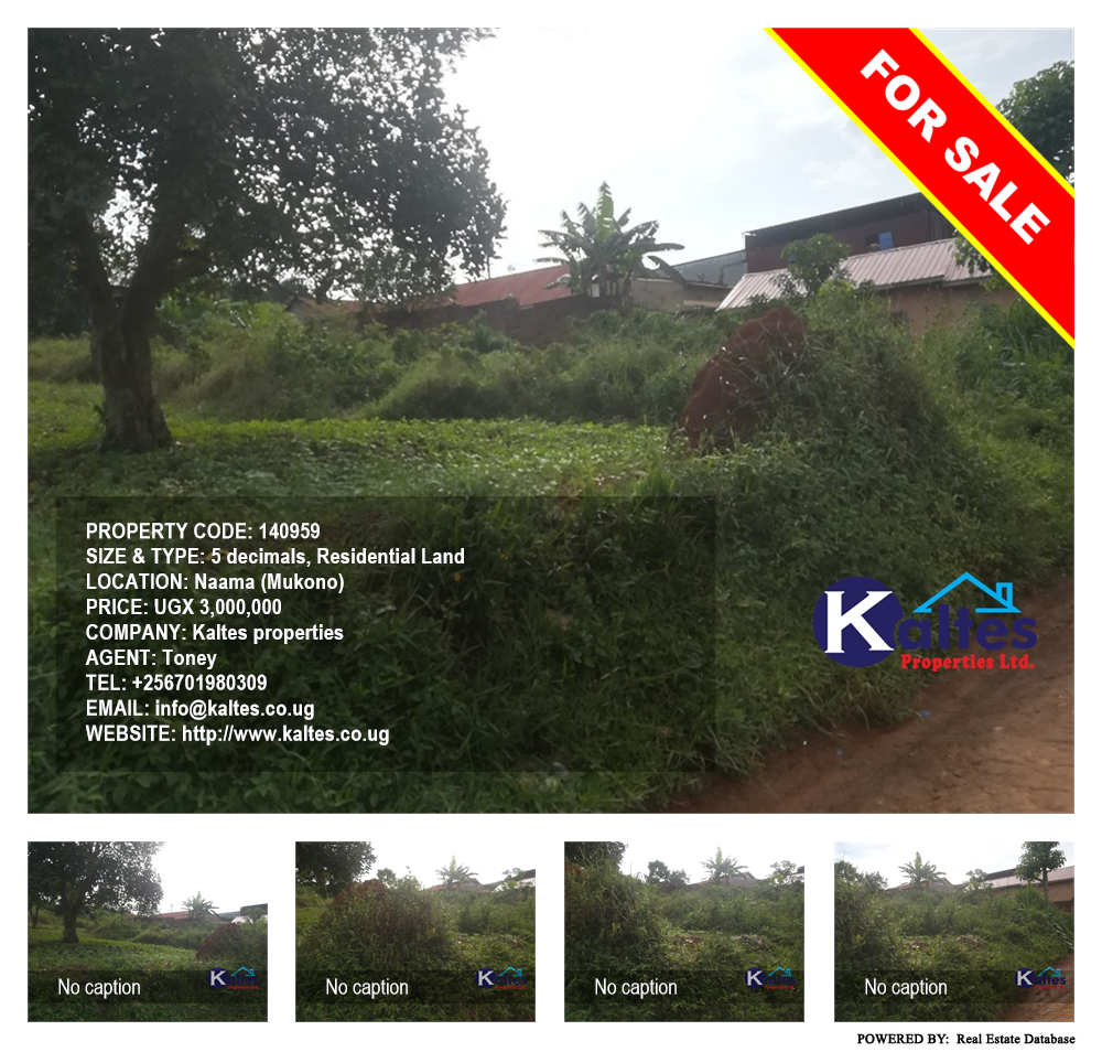 Residential Land  for sale in Naama Mukono Uganda, code: 140959