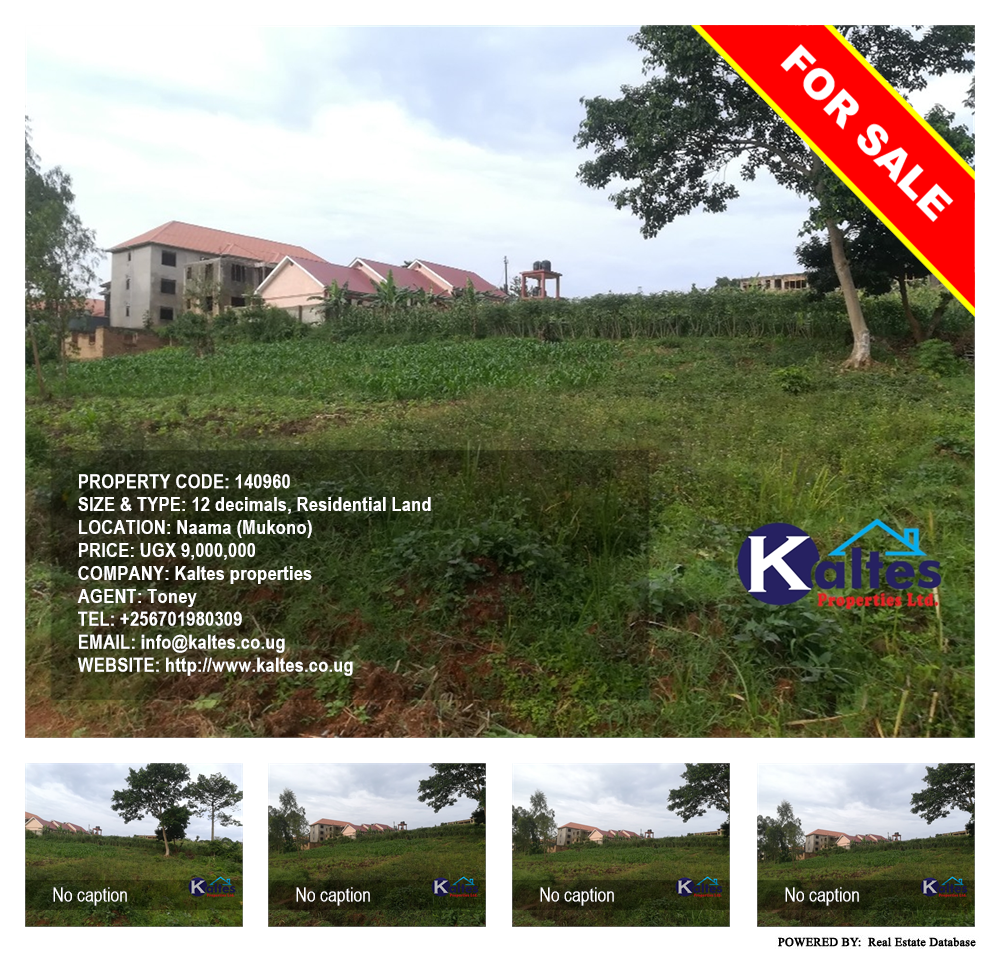 Residential Land  for sale in Naama Mukono Uganda, code: 140960