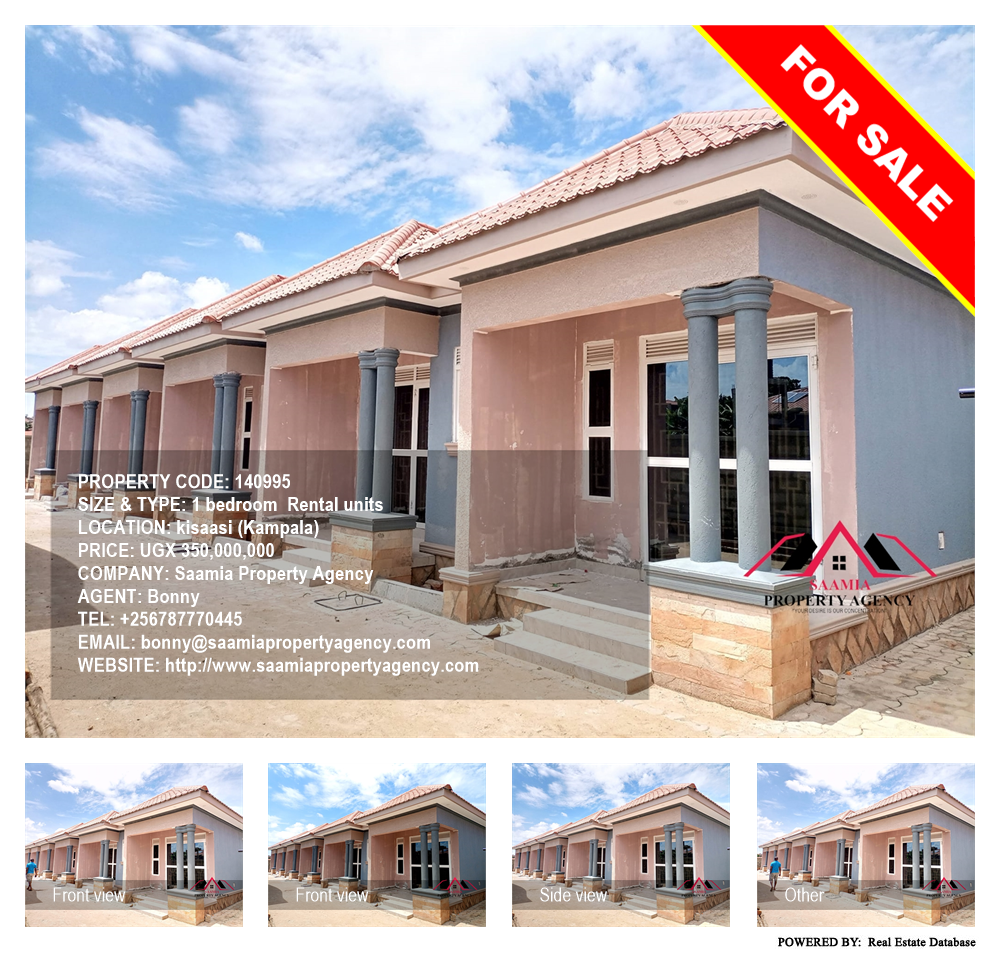 1 bedroom Rental units  for sale in Kisaasi Kampala Uganda, code: 140995