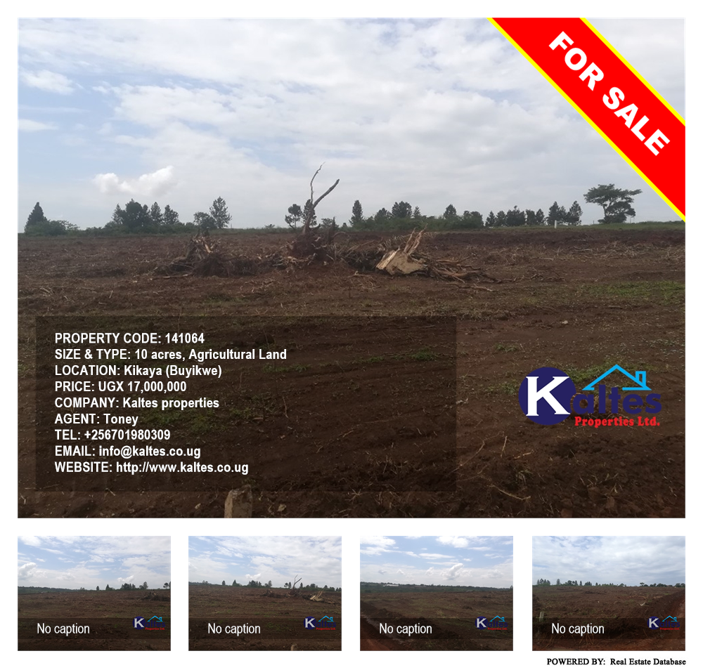 Agricultural Land  for sale in Kikaya Buyikwe Uganda, code: 141064