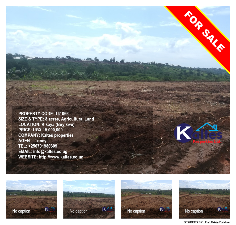 Agricultural Land  for sale in Kikaya Buyikwe Uganda, code: 141068