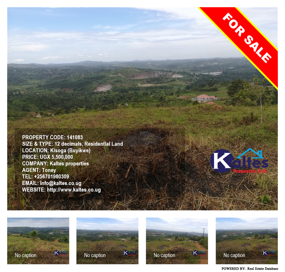 Residential Land  for sale in Kisoga Buyikwe Uganda, code: 141083
