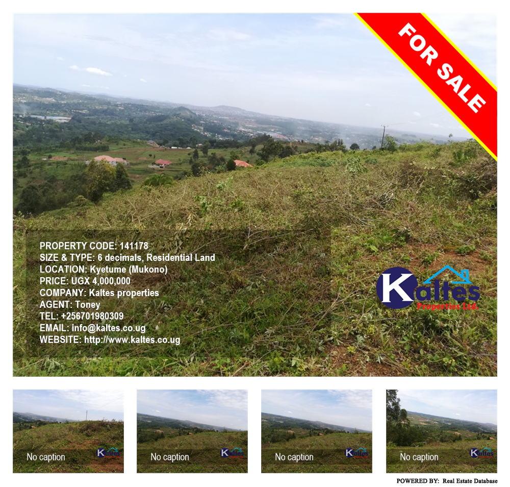 Residential Land  for sale in Kyetume Mukono Uganda, code: 141178