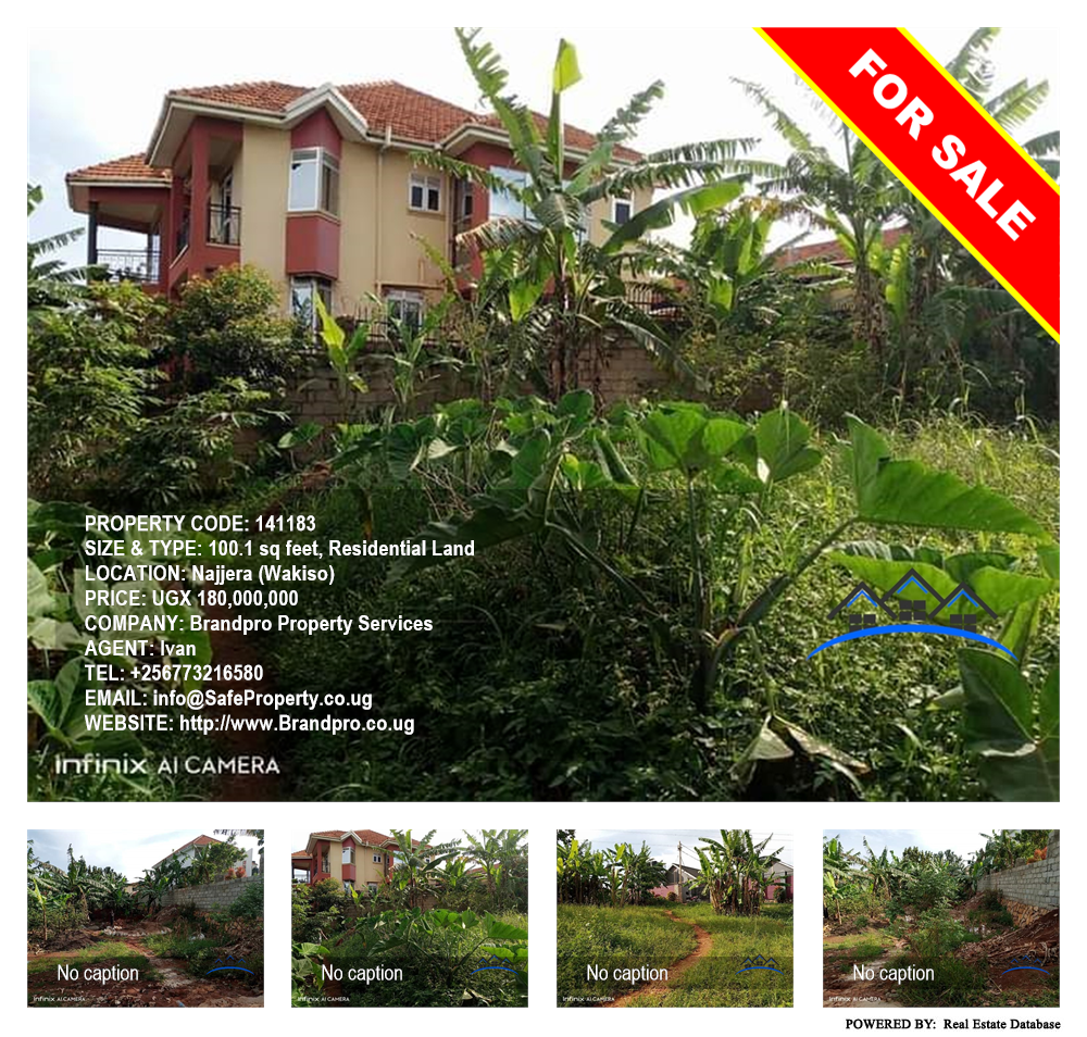 Residential Land  for sale in Najjera Wakiso Uganda, code: 141183