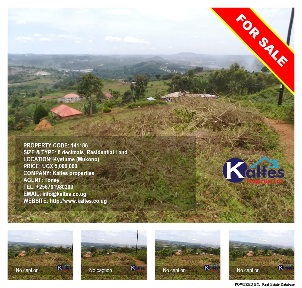 Residential Land  for sale in Kyetume Mukono Uganda, code: 141186