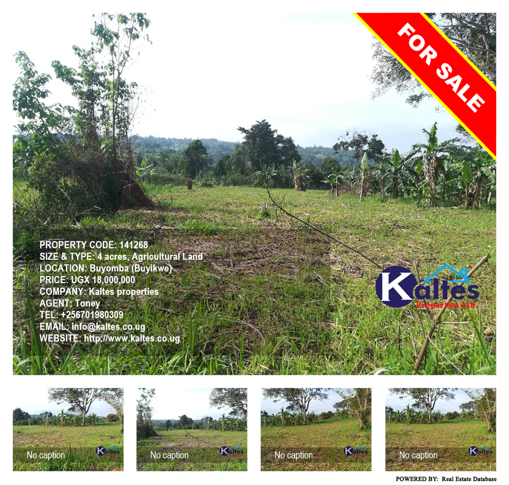 Agricultural Land  for sale in Buyomba Buyikwe Uganda, code: 141268