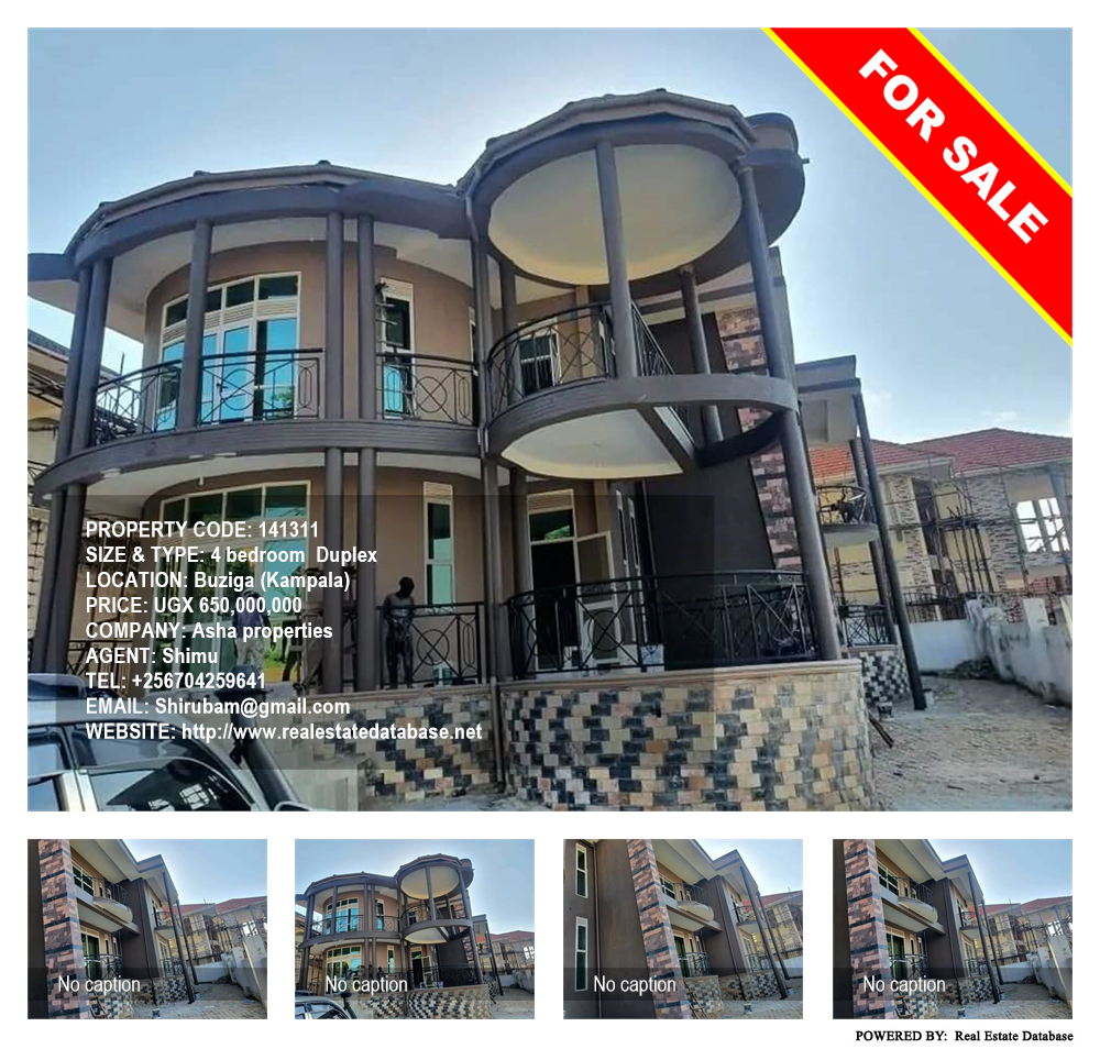 4 bedroom Duplex  for sale in Buziga Kampala Uganda, code: 141311