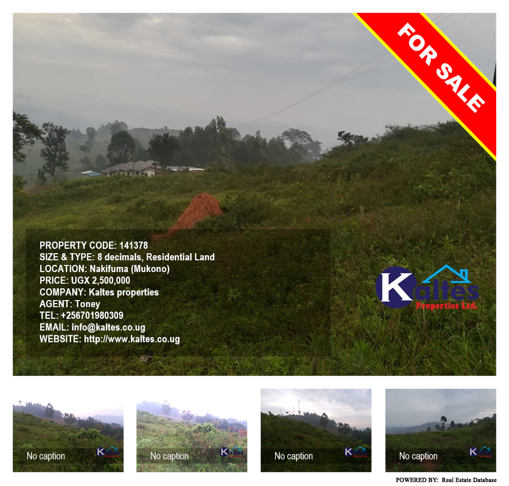 Residential Land  for sale in Nakifuma Mukono Uganda, code: 141378