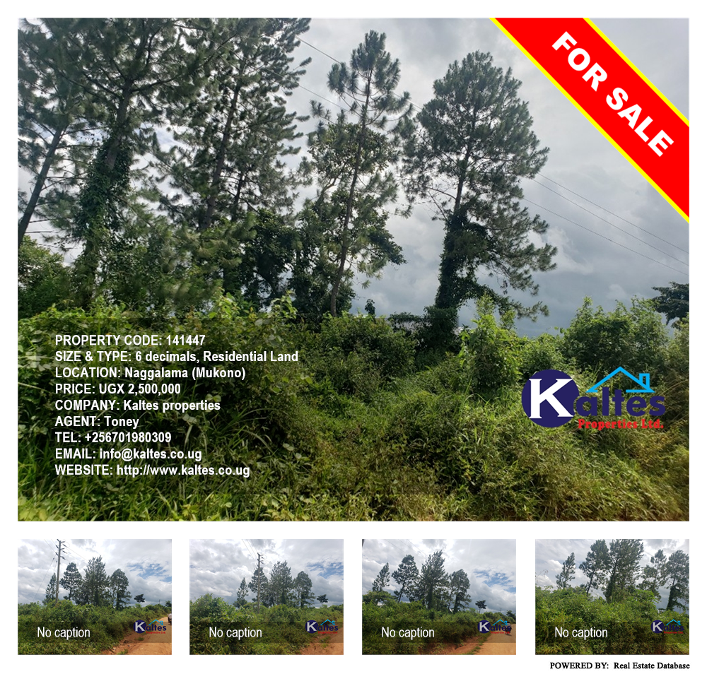 Residential Land  for sale in Naggalama Mukono Uganda, code: 141447