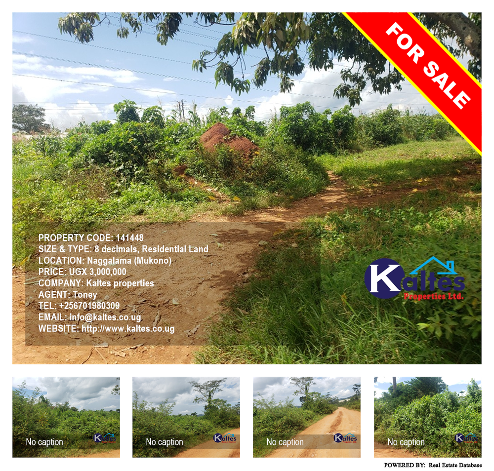 Residential Land  for sale in Naggalama Mukono Uganda, code: 141448