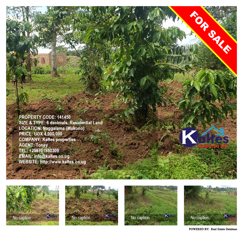 Residential Land  for sale in Naggalama Mukono Uganda, code: 141450