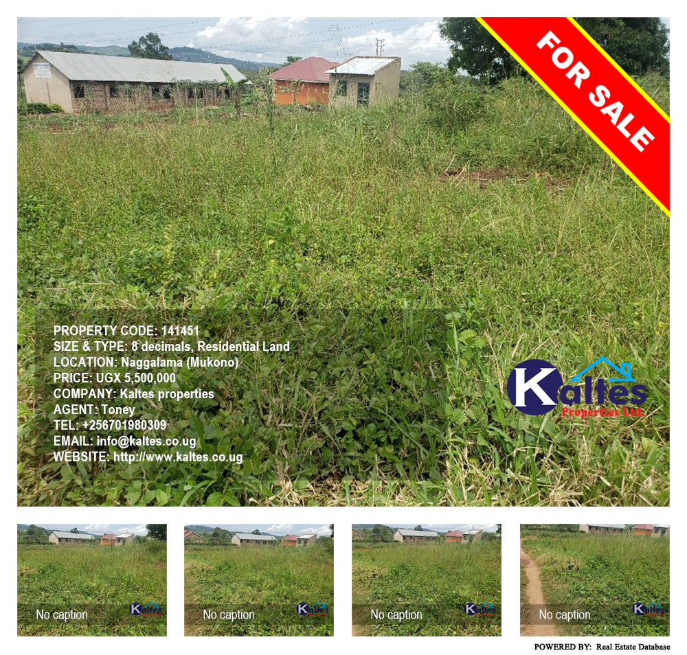Residential Land  for sale in Naggalama Mukono Uganda, code: 141451