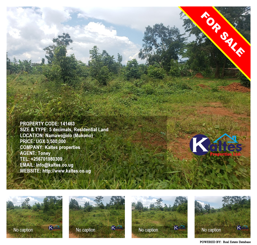 Residential Land  for sale in Namawojjolo Mukono Uganda, code: 141463