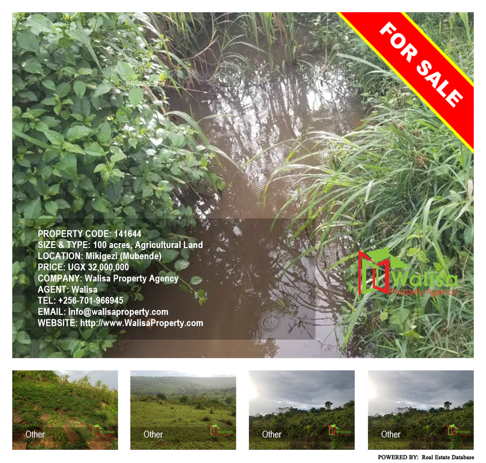 Agricultural Land  for sale in Mikigezi Mubende Uganda, code: 141644