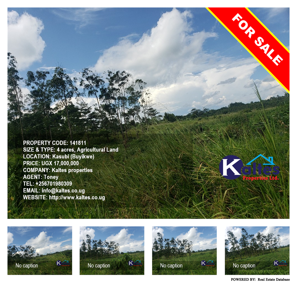 Agricultural Land  for sale in Kasubi Buyikwe Uganda, code: 141811