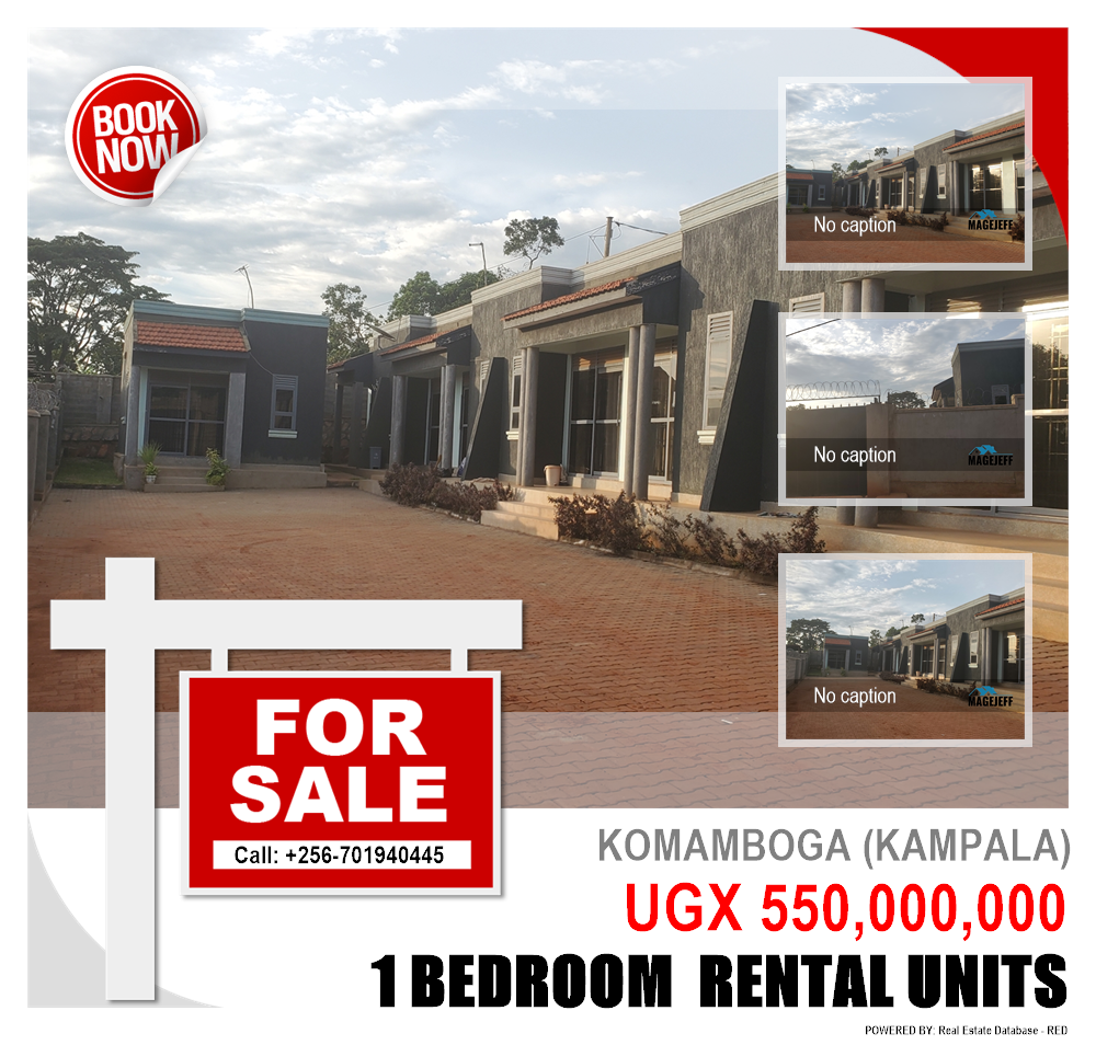 1 bedroom Rental units  for sale in Komamboga Kampala Uganda, code: 141830
