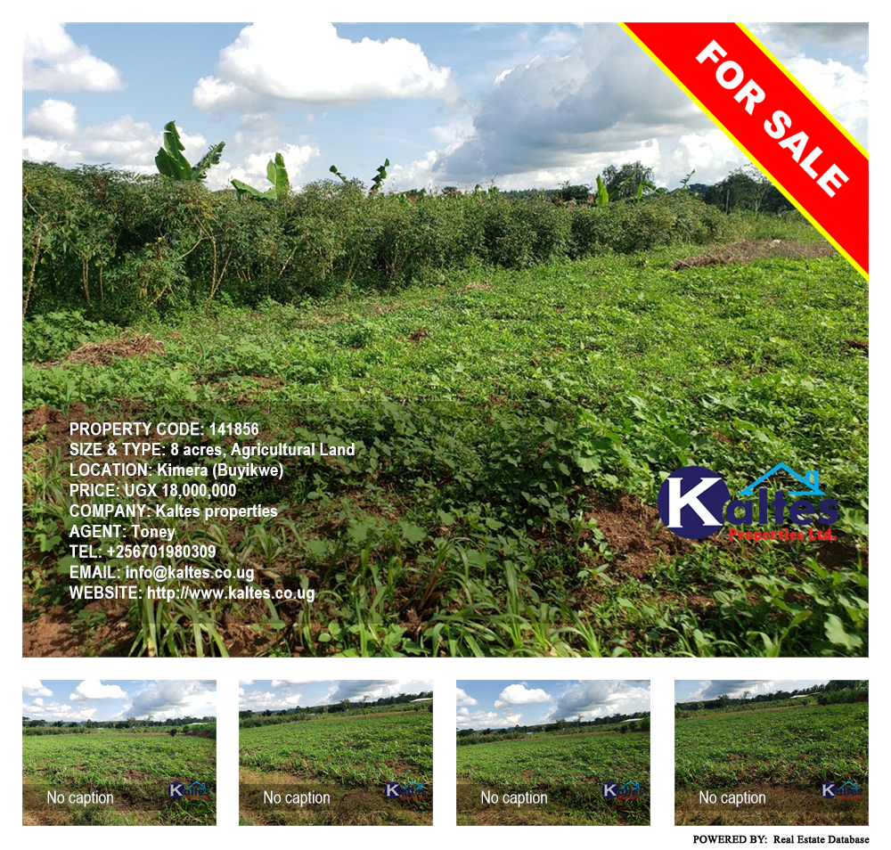 Agricultural Land  for sale in Kimera Buyikwe Uganda, code: 141856