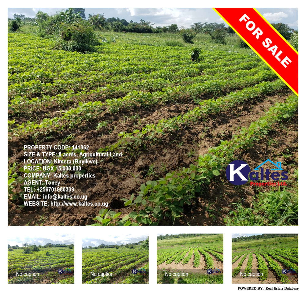 Agricultural Land  for sale in Kimera Buyikwe Uganda, code: 141862