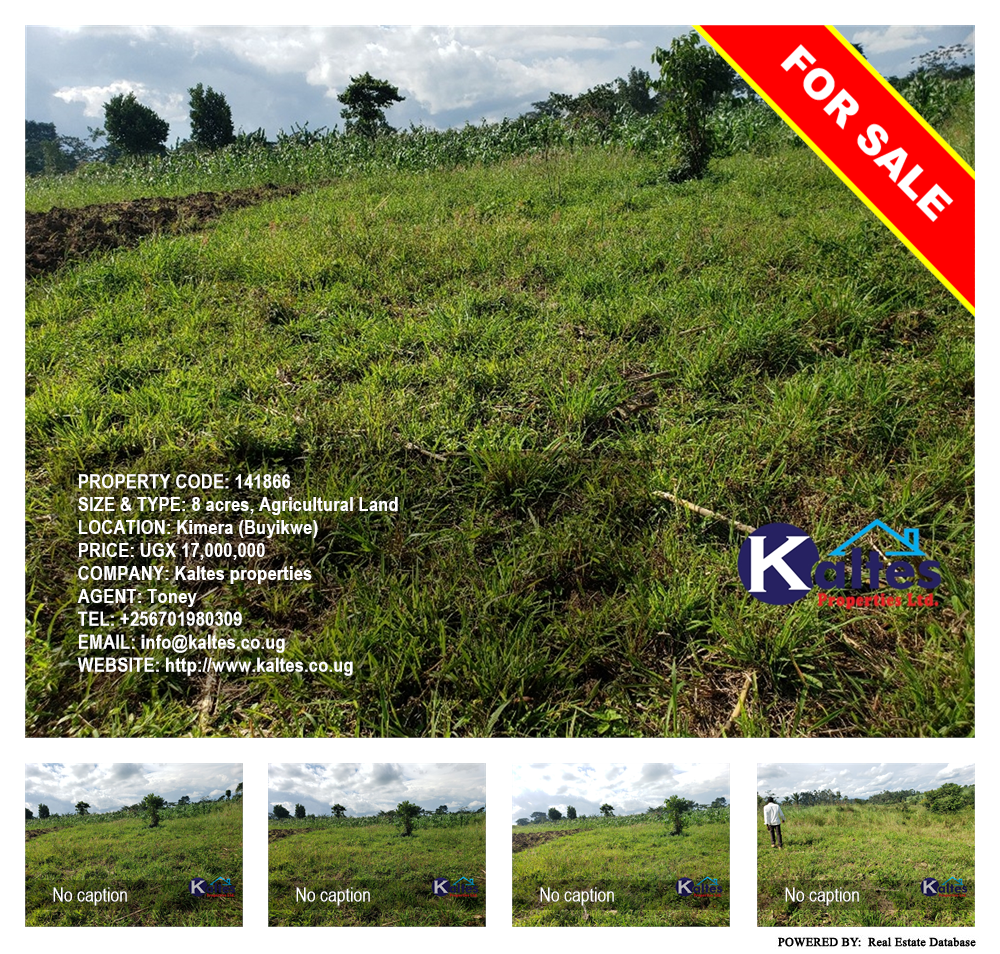 Agricultural Land  for sale in Kimera Buyikwe Uganda, code: 141866