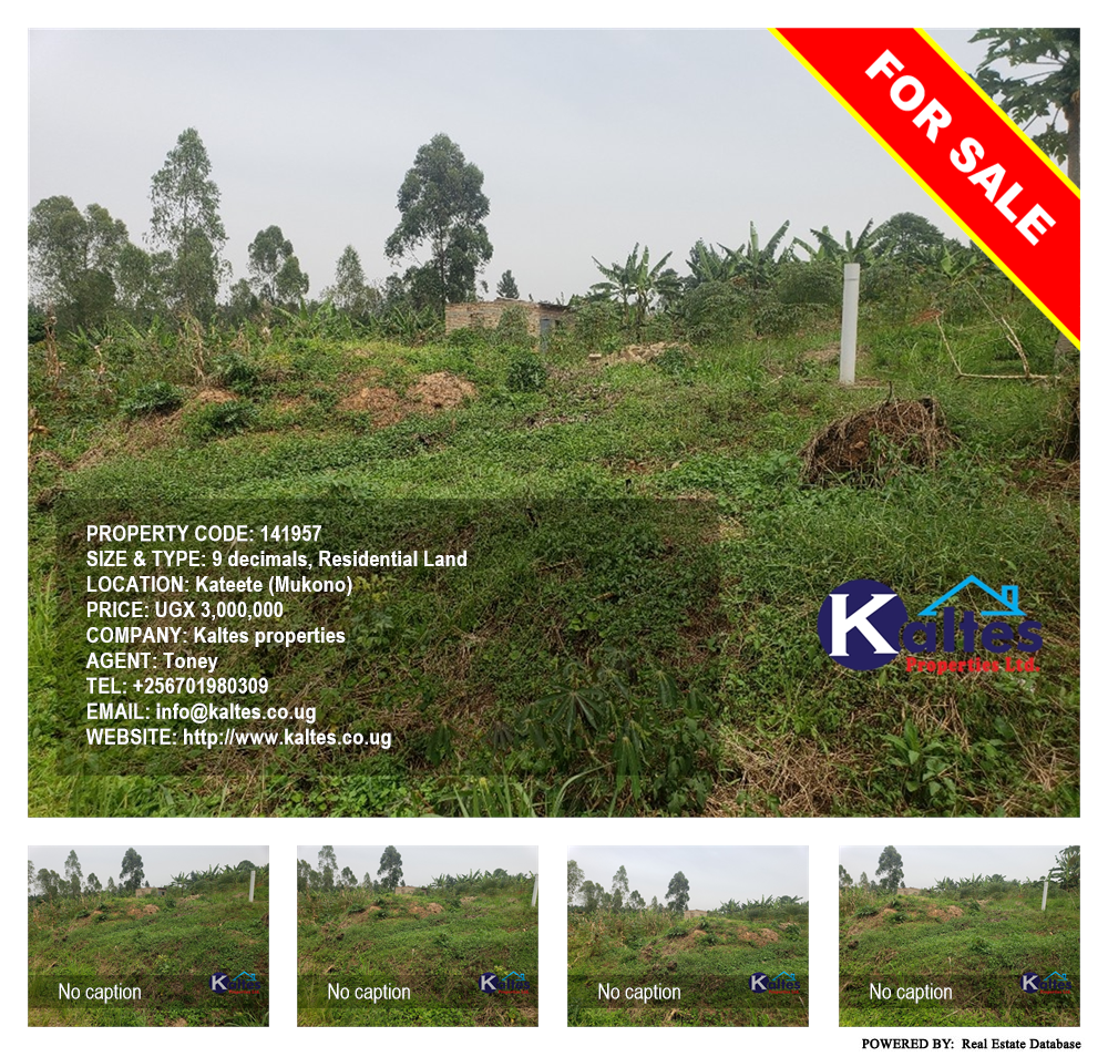 Residential Land  for sale in Kateete Mukono Uganda, code: 141957